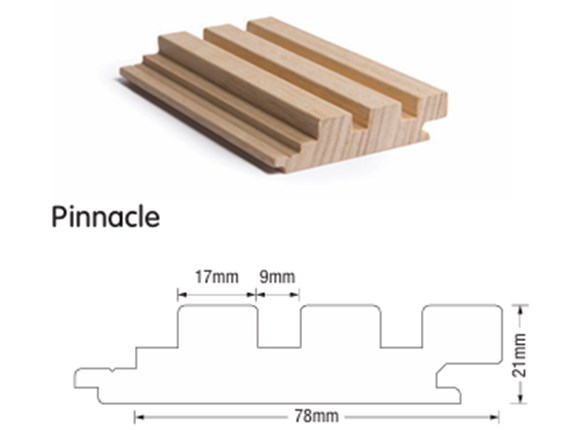 contour lining board pinnacle gp interior tas oak 1200x78x21 made to order